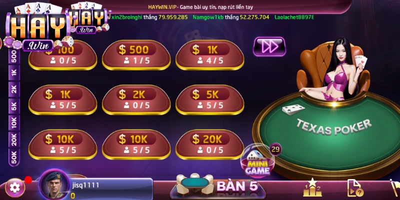 Mini poker Haywin có nhiều giải đấu diễn ra định kỳ