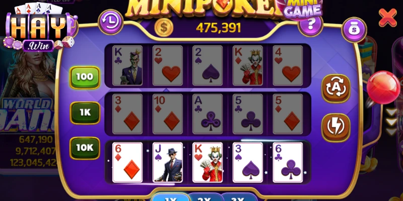 Ưu điểm nổi bật của game bài Poker tại Haywin