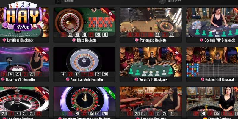Ưu điểm và tính năng nổi bật của Live Casino Haywin