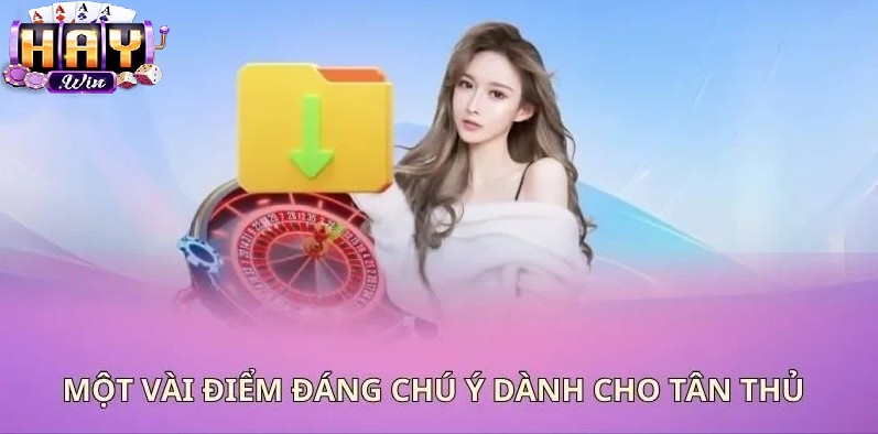 Một số lưu ý dành cho người mới nạp tiền Haywin